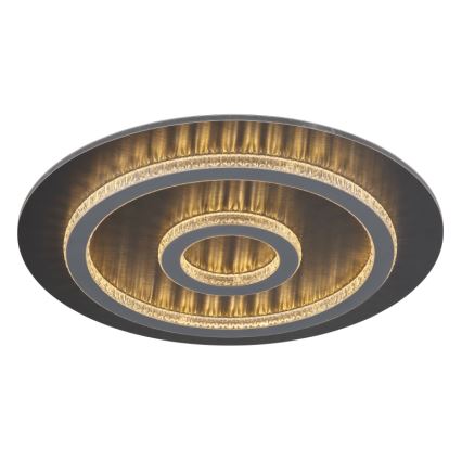 Globo 48042-40A - Lampada da soffitto LED dimmerabile JAYDEN 40W/230V Ø 45 cm antracite + telecomando