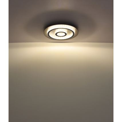 Globo 48042-40A - Lampada da soffitto LED dimmerabile JAYDEN 40W/230V Ø 45 cm antracite + telecomando