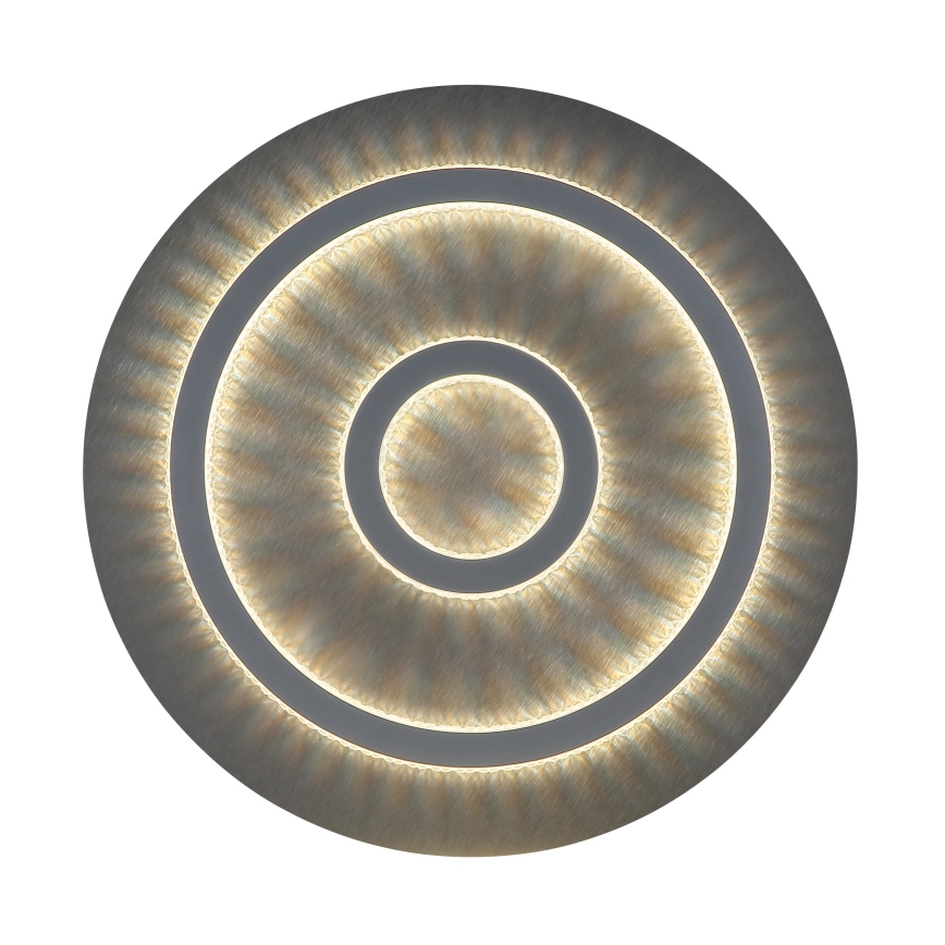 Globo - dimmbare LED-Deckenleuchte LED/40W/230V 3000-6500K Ø 45 cm anthrazit + Fernbedienung