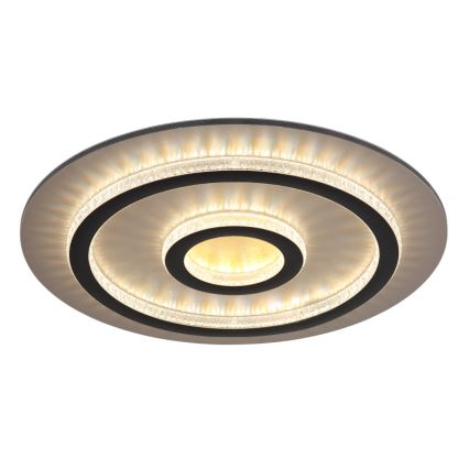 Globo 48042-40G - JAYDEN Lampada da soffitto dimmerabile a LED 40W/230V Ø 45 cm, nero + telecomando