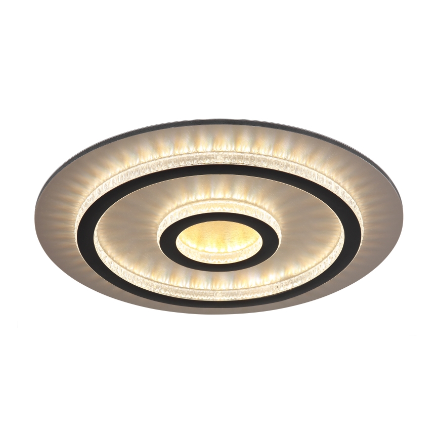 Globo 48042-40G - JAYDEN Lampada da soffitto dimmerabile a LED 40W/230V Ø 45 cm, nero + telecomando