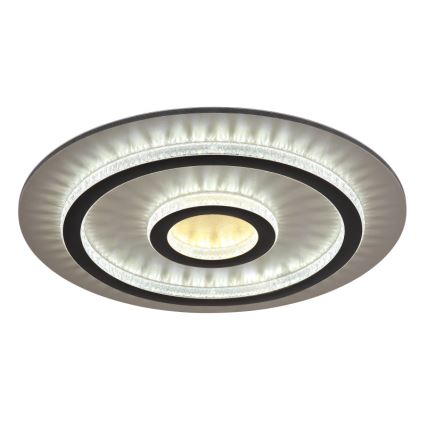 Globo 48042-40G - JAYDEN Lampada da soffitto dimmerabile a LED 40W/230V Ø 45 cm, nero + telecomando