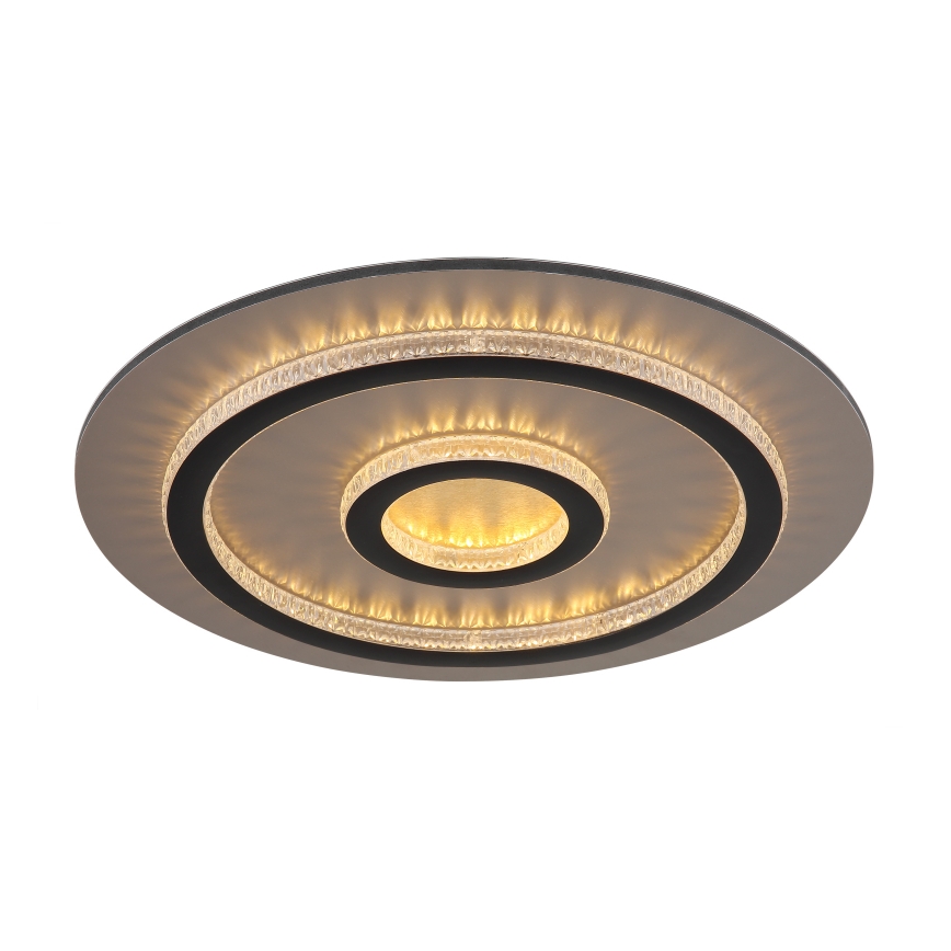 Globo 48042-40G - JAYDEN Lampada da soffitto dimmerabile a LED 40W/230V Ø 45 cm, nero + telecomando