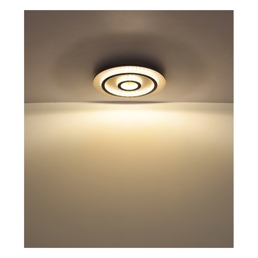 Globo 48042-40G - JAYDEN Lampada da soffitto dimmerabile a LED 40W/230V Ø 45 cm, nero + telecomando