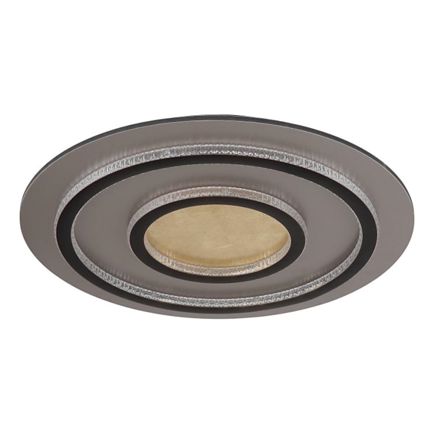Globo 48042-60G - Lampada da soffitto LED dimmerabile JAYDEN 60W/230V diametro 55 cm nero + telecomando