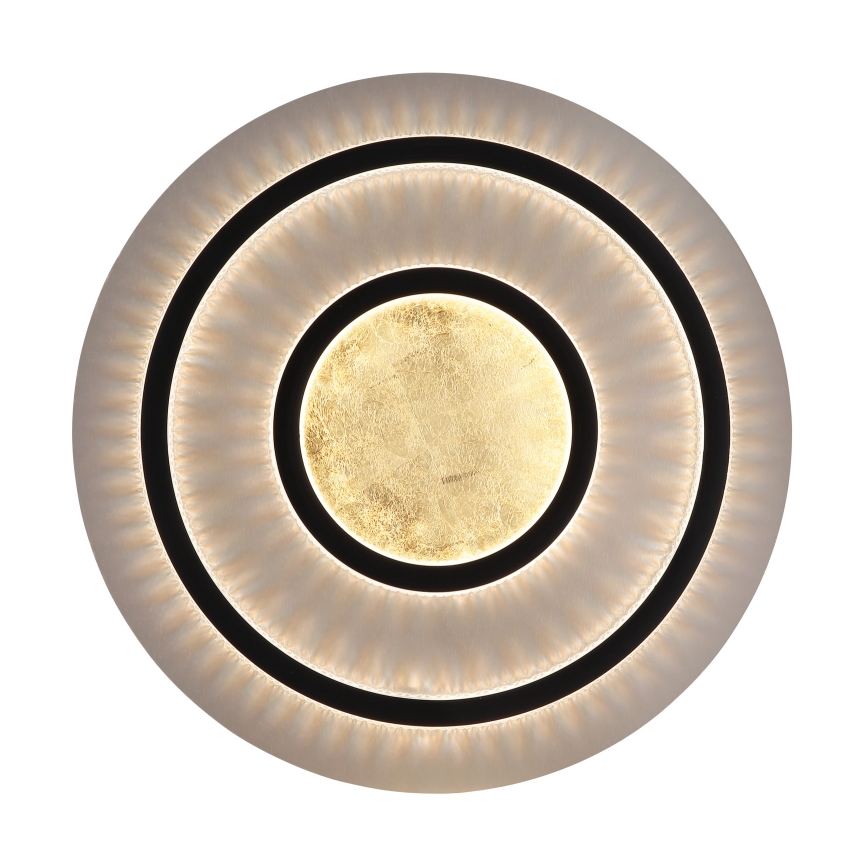 Globo 48042-60G - Lampada da soffitto LED dimmerabile JAYDEN 60W/230V diametro 55 cm nero + telecomando