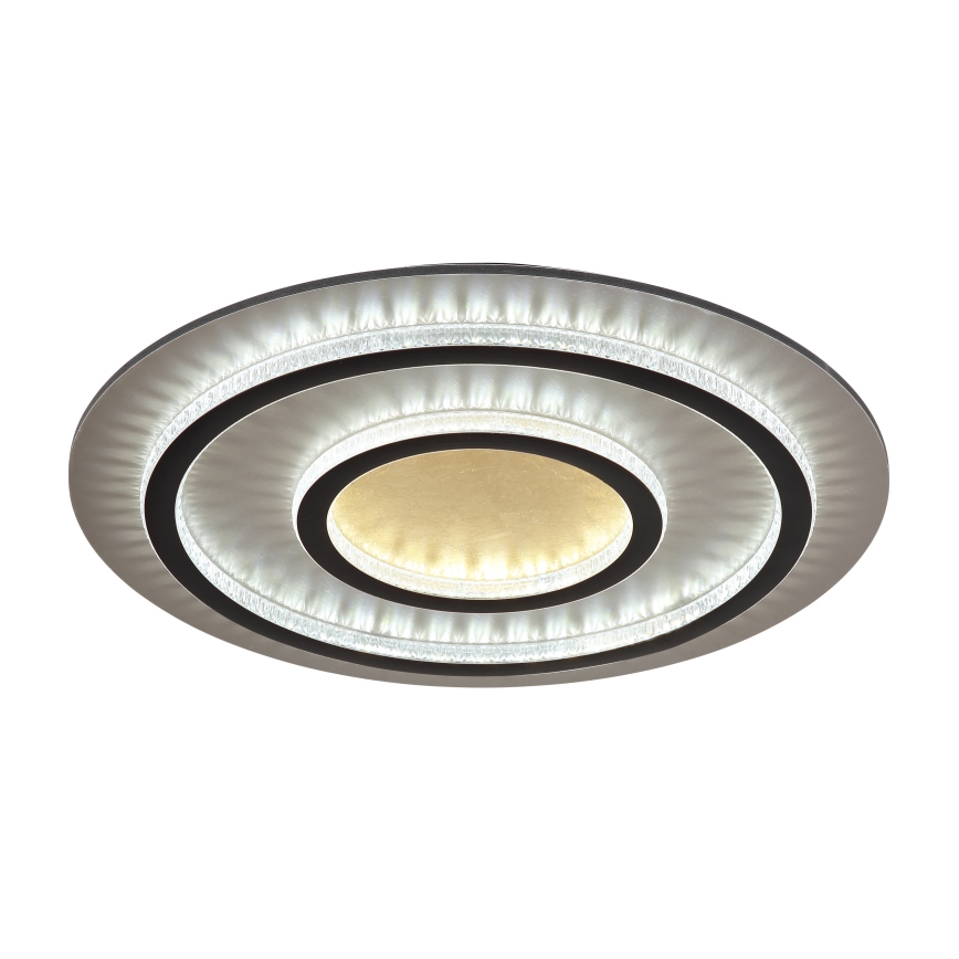 Globo 48042-60G - Lampada da soffitto LED dimmerabile JAYDEN 60W/230V diametro 55 cm nero + telecomando