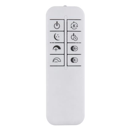 Globo 48042-60G - Lampada da soffitto LED dimmerabile JAYDEN 60W/230V diametro 55 cm nero + telecomando