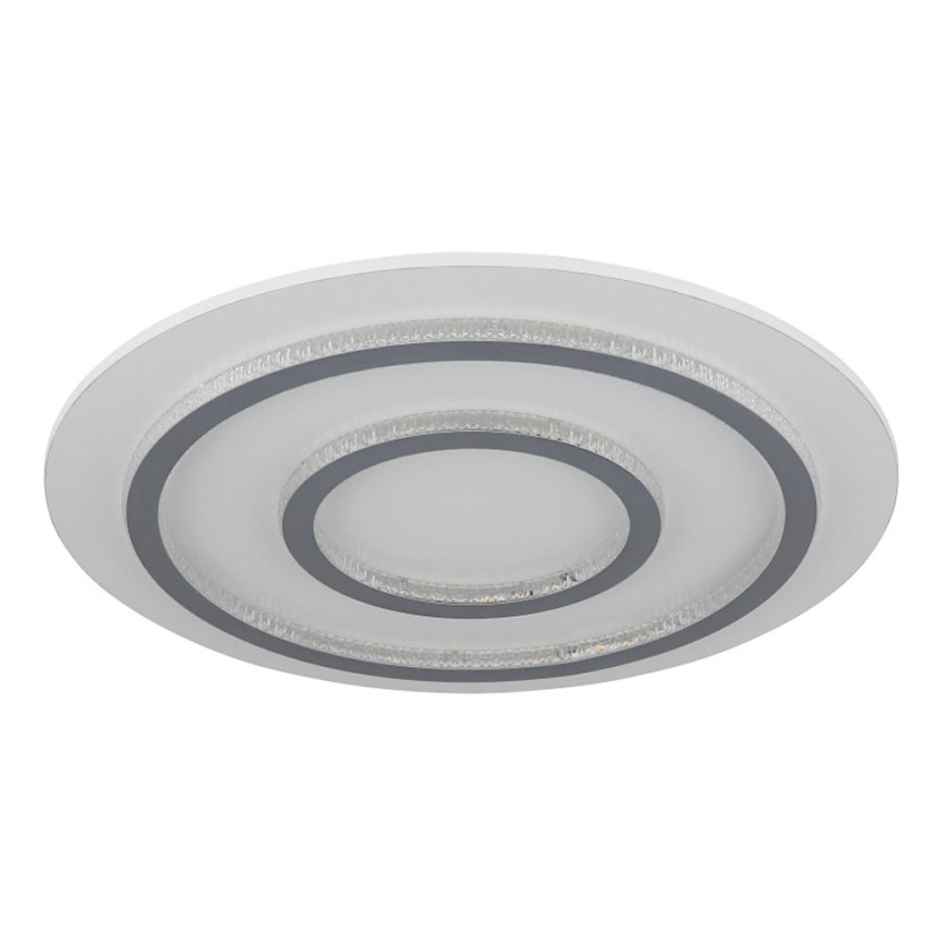 Globo 48042-60W - JAYDEN Lampada da soffitto LED dimmerabile 60W/230V, Ø55 cm, Bianca + Telecomando