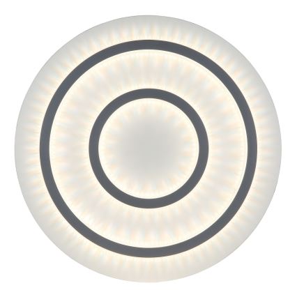 Globo 48042-60W - JAYDEN Lampada da soffitto LED dimmerabile 60W/230V, Ø55 cm, Bianca + Telecomando