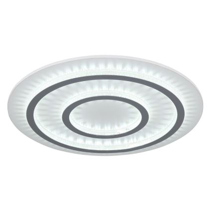 Globo 48042-60W - JAYDEN Lampada da soffitto LED dimmerabile 60W/230V, Ø55 cm, Bianca + Telecomando