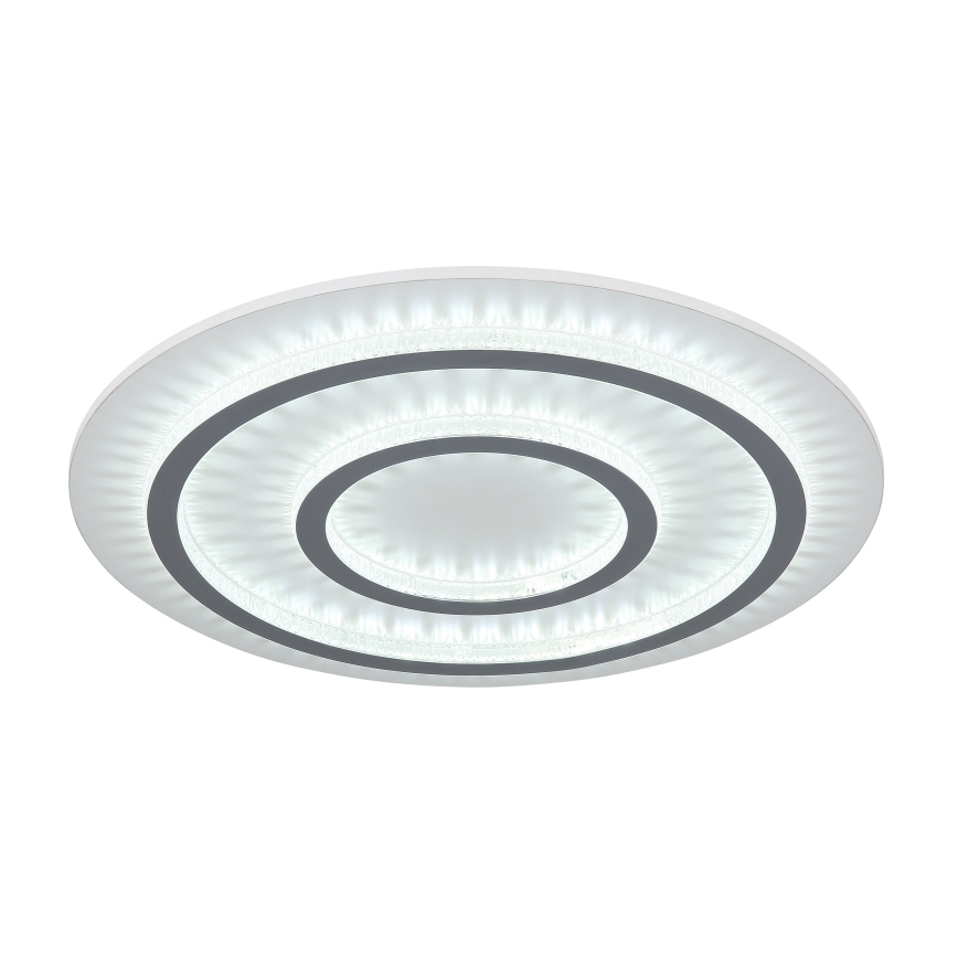 Globo 48042-60W - JAYDEN Lampada da soffitto LED dimmerabile 60W/230V, Ø55 cm, Bianca + Telecomando