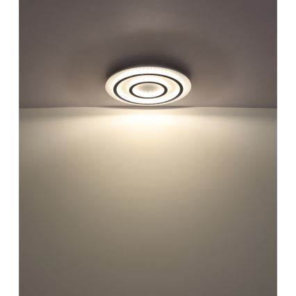 Globo 48042-60W - JAYDEN Lampada da soffitto LED dimmerabile 60W/230V, Ø55 cm, Bianca + Telecomando
