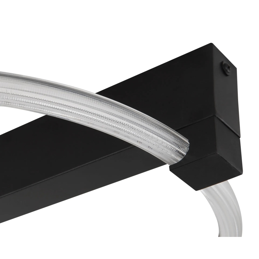 Globo - LED-Deckenleuchte LED/15W/230V 3000K 41,4x38 cm schwarz