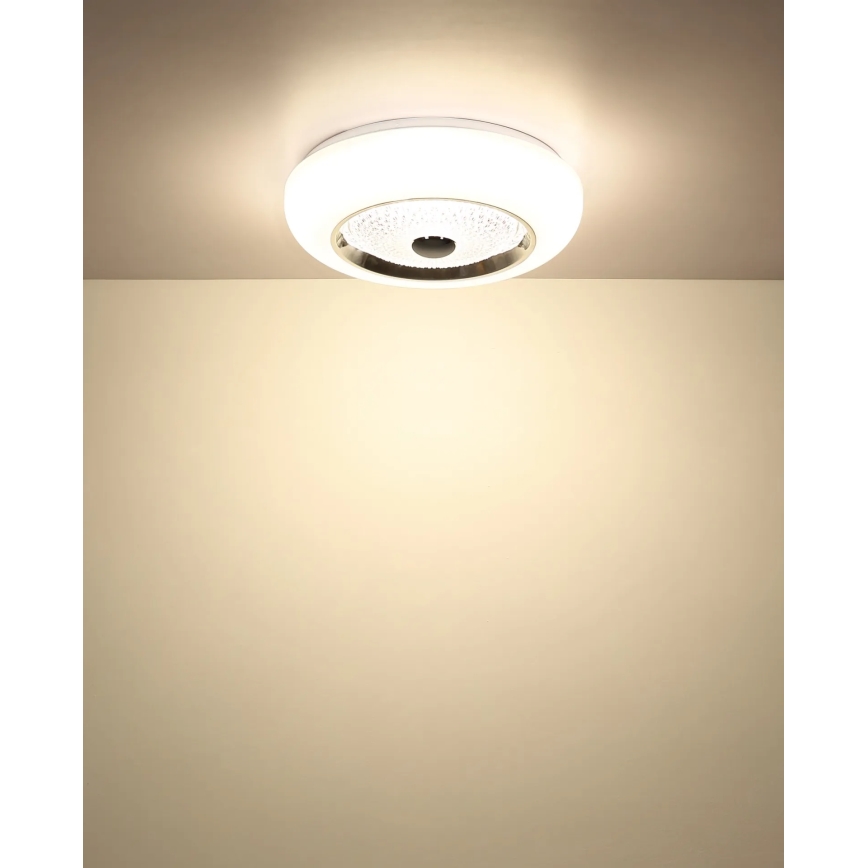 Globo - Plafoniera LED/24W/230V 2700/4000/6000K Ø 38,5 cm bianca