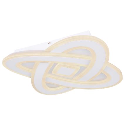 Globo - Plafonnier LED dimmable LED/36W/230V 3000-6000K Ø 50 cm blanc + télécommande