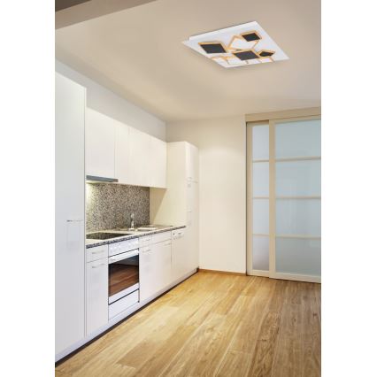 Globo - Dimmbare LED-Deckenleuchte LED/50W/230V 3000-6000K + Fernbedienung