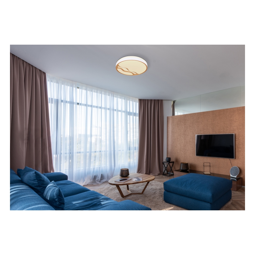 Globo - Plafonnier à intensité variable LED/30W/230V 2700K/4000K/6500K + télécommande