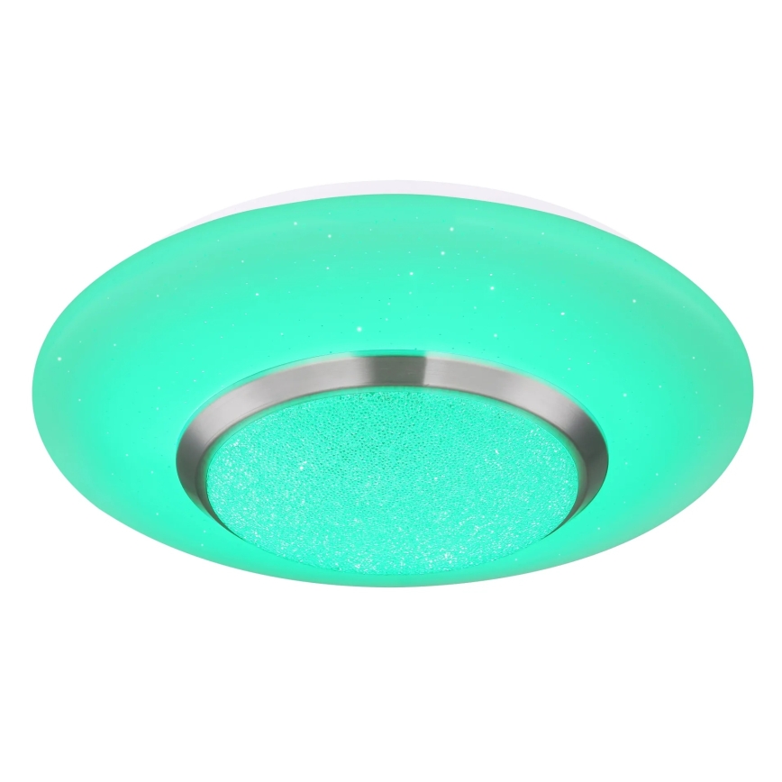 Globo - Plafoniera da soffitto dimmerabile LED RGBW, 18W, 230V, 3000K, Ø 34 cm