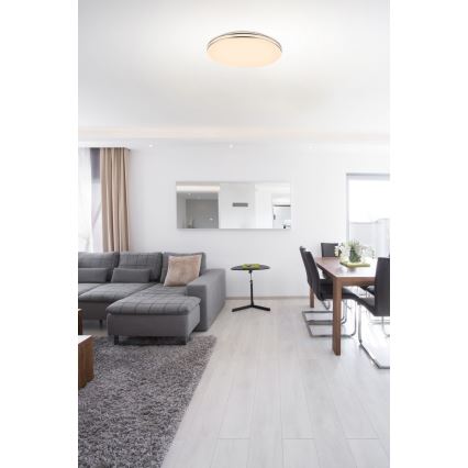 Globo - Plafonnier LED dimmable LED/48W/230V 3000-6400K + télécommande