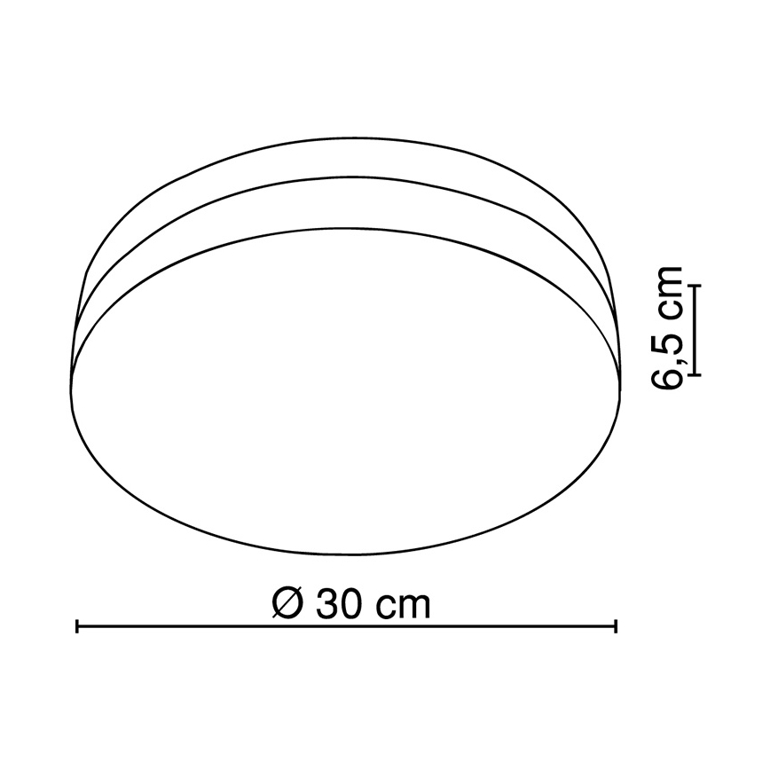 Globo - Plafonnier 3xE27/40W/230V