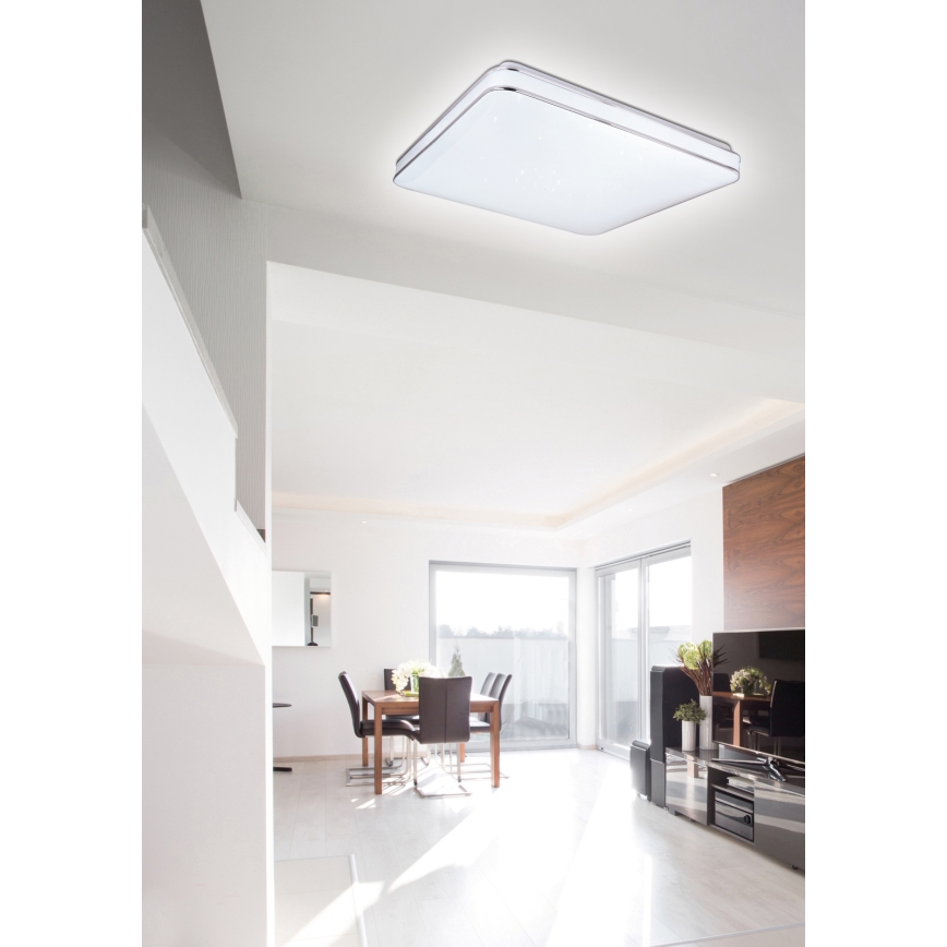 Globo - Plafoniera LED dimmerabile LED/48W/230V 3000-6400K + telecomando