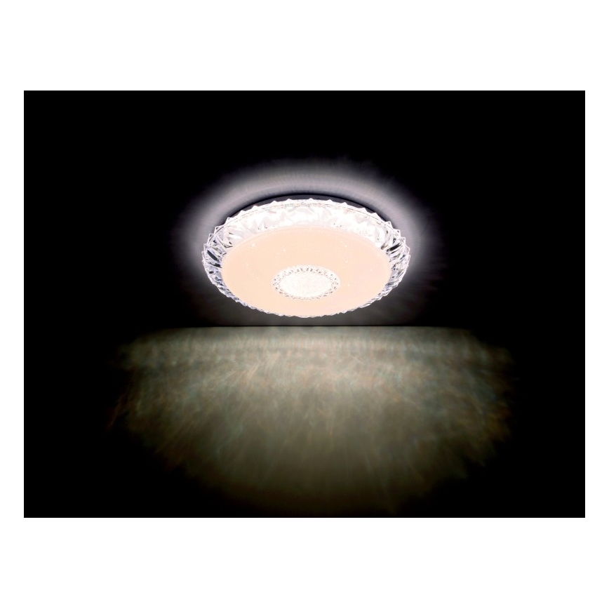 Globo - LED dimmbare Deckenleuchte LED/40W/230V 2700-6500K Ø 50 cm Wi-Fi Tuya + Fernbedienung