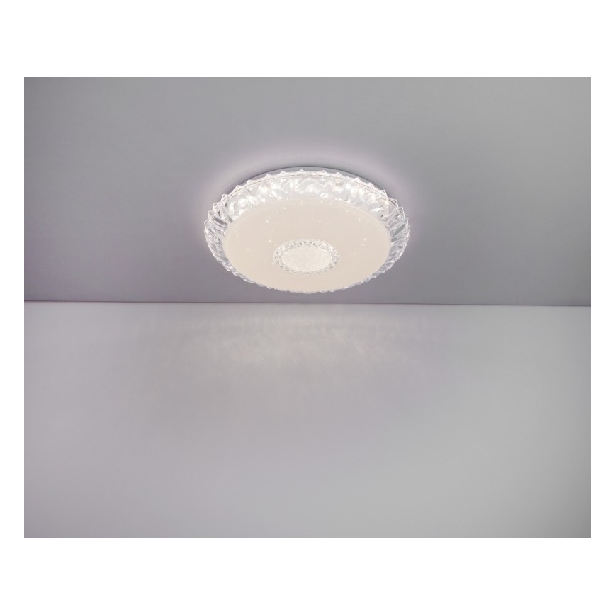 Globo - Lampada da soffitto dimmerabile LED/40W/230V 2700-6500K diam. 50 cm Wi-Fi Tuya + telecomando