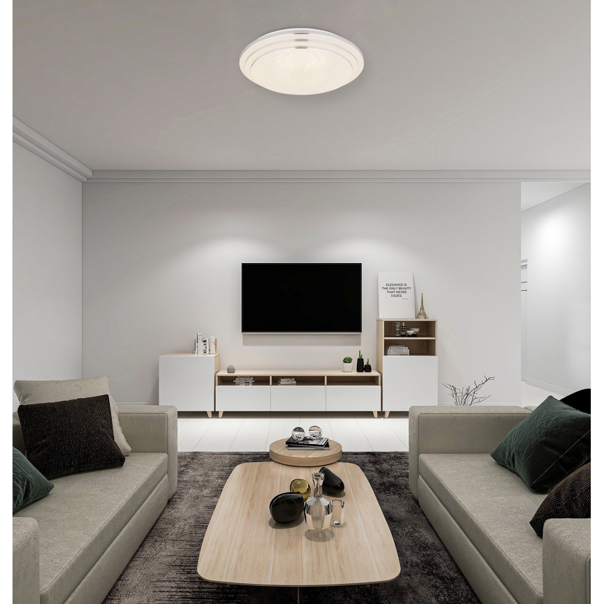 Globo - Plafoniera LED dimmerabile LED/18W/230V diametro 40 cm 2700-6500K + telecomando
