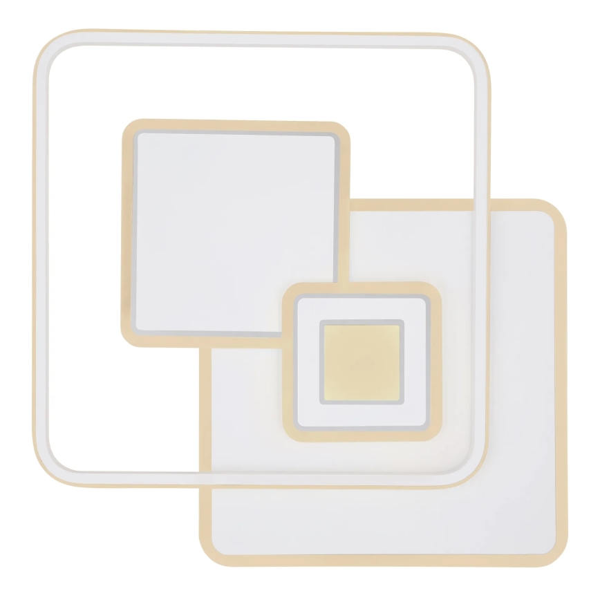 Globo - LED-dimmbare Deckenleuchte LED/50W/230V 2700-6000K Wi-Fi Tuya 50,3x50,3 cm + Fernbedienung