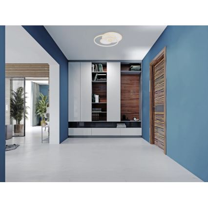Globo - Plafoniera LED dimmerabile LED/50W/230V 2700-6000K Wi-Fi Tuya 46x54,5 cm + telecomando