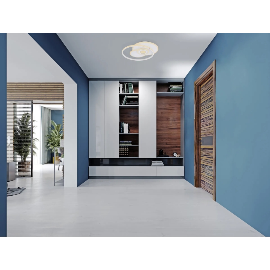 Globo - Plafoniera LED dimmerabile LED/50W/230V 2700-6000K Wi-Fi Tuya 46x54,5 cm + telecomando