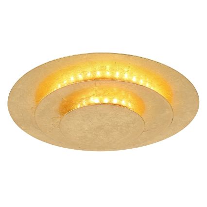 Globo - LED-Deckenleuchte LED/18W/230V 3000K Ø 18 cm goldfarben