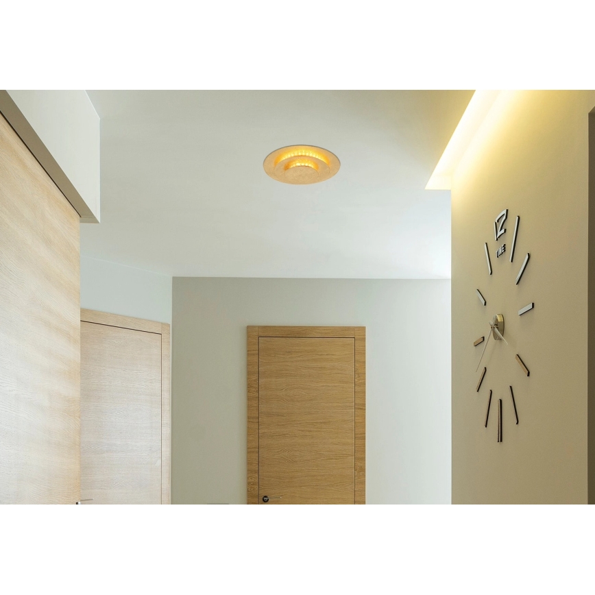 Globo - Plafonnier LED/18W/230V 3000K Ø 18 cm doré