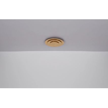 Globo - LED-Deckenleuchte LED/40W/230V 3000K, Ø 49 cm, goldfarben