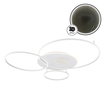 Globo - LED dimmbare Deckenleuchte LED/70W/230V 2700-6500K 105x26,5 cm weiß + Fernbedienung
