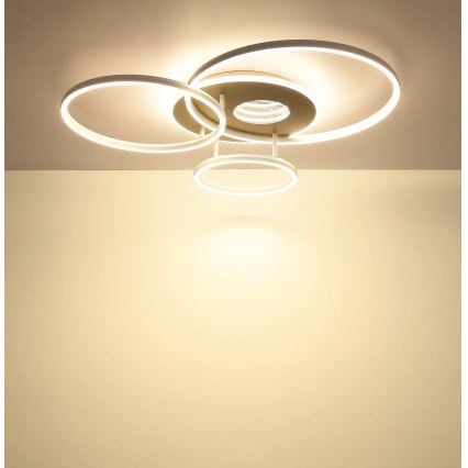 Globo - Plafonnier LED dimmable LED/40W/230V 2700-6500K 70x80,7 cm + télécommande