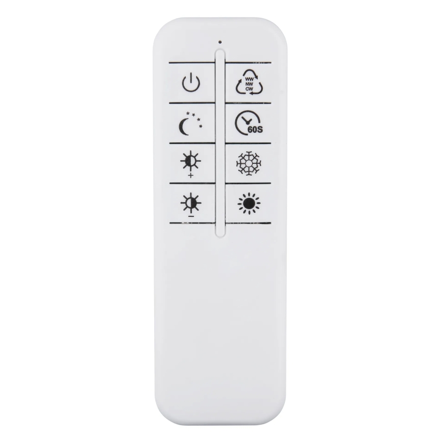 Globo - LED-dimmbare Deckenleuchte LED/32W/230V 2700-6500K 42,6x42,6 cm schwarz + Fernbedienung