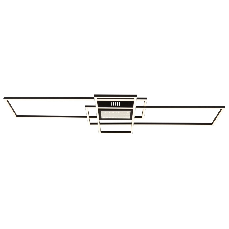 Globo - Plafonnier LED dimmable LED/60W/230V 2700-6500K 42x110,8 cm noir + télécommande