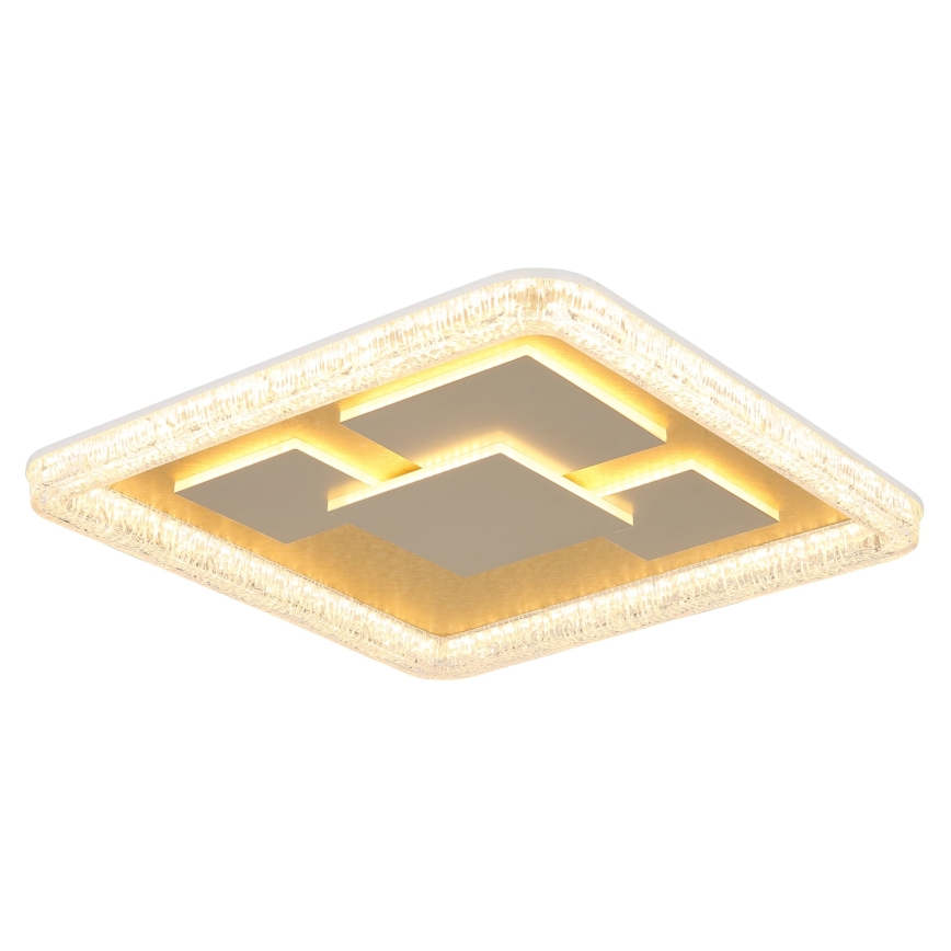 Globo - Plafonnier LED/40W/230V 3000K 48,8x48,8 cm doré