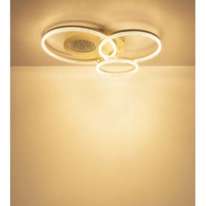 Globo - Plafoniera LED/40W/230V 3000K 78x60 cm beige
