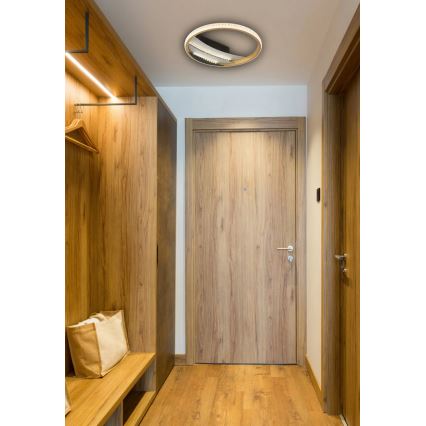 Globo - LED-Deckenleuchte, 12 W, 230 V, 3000/4000/6000 K, Ø 29,5 cm, goldfarben