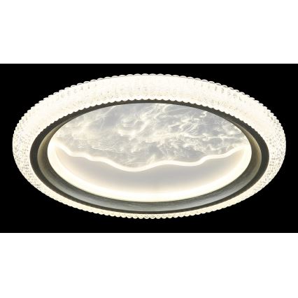 Globo - Plafonnier LED/28W/230V 3000/4200/6000K Ø 39,5 cm argenté