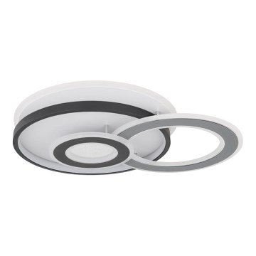 Globo 48552D4 - Plafoniera LED da soffitto BRIENNA LED/40W/230V 43x52 cm bianco/grigio