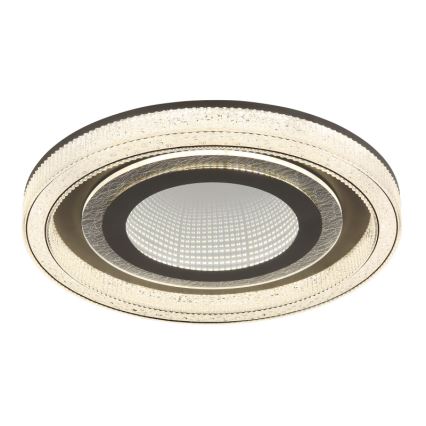Globo - Plafonnier à intensité variable LED/48W/230V 2700-6000K d. 48 cm anthracite + Télécommande