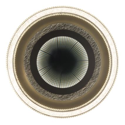 Globo - Plafonnier à intensité variable LED/48W/230V 2700-6000K d. 48 cm anthracite + Télécommande