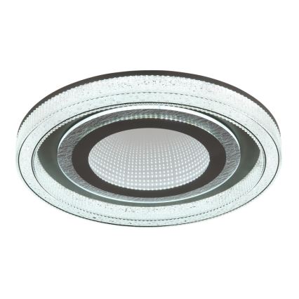 Globo - Plafonnier à intensité variable LED/48W/230V 2700-6000K d. 48 cm anthracite + Télécommande
