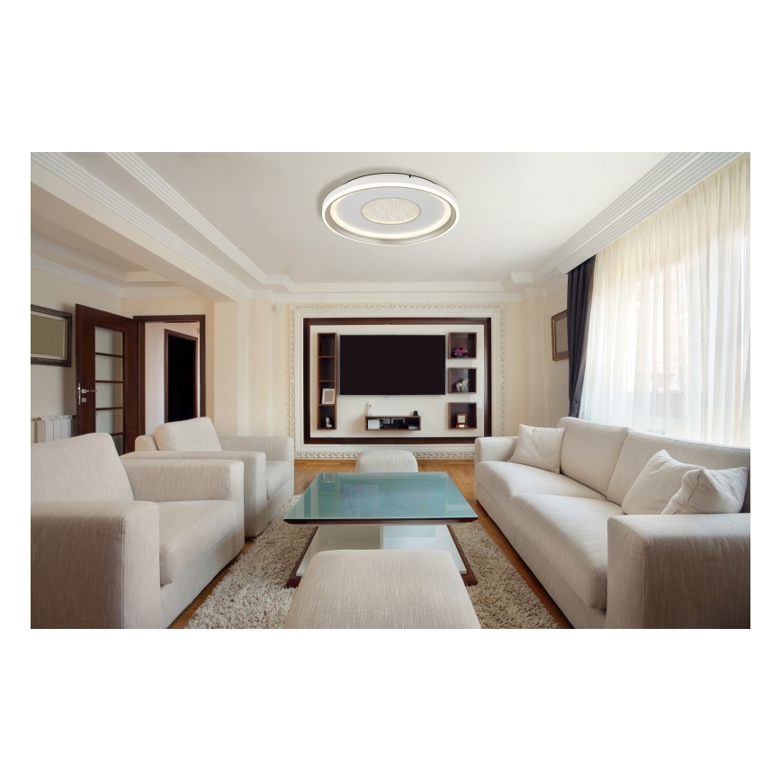 Globo - Plafoniera LED dimmerabile LED/48W/230V 2700-6000K diametro 48 cm + telecomando