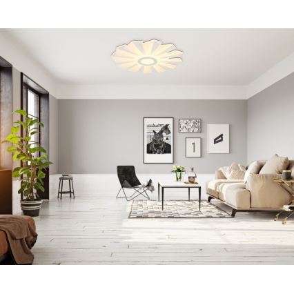 Globo - Plafonnier à intensité variable LED/58W/230V 2700-6000K d. 50 cm blanc + Télécommande