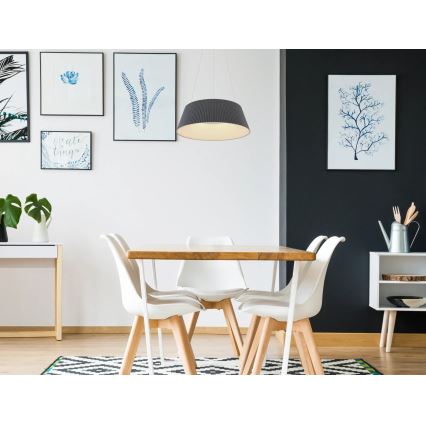 Globo - Dimmbare LED-Hängeleuchte LED/45W/230V 3000-6000K + Fernbedienung